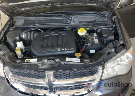 2018 Dodge Grand Caravan Sxt из США, поврежденный, VIN 2C4RDGCG0JR205953